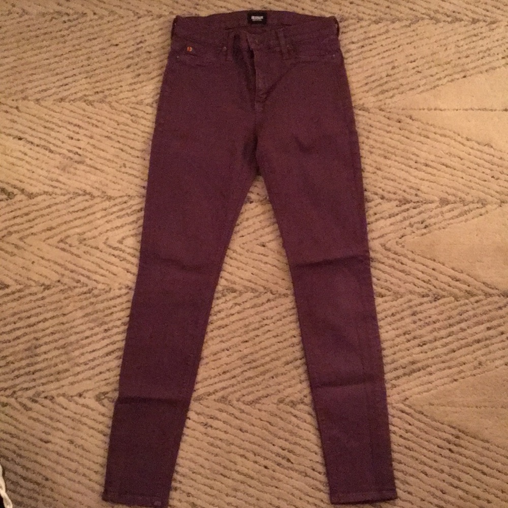 Hudson Purple Skinny Pants